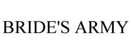 BRIDE'S ARMY trademark
