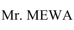 MR. MEWA trademark
