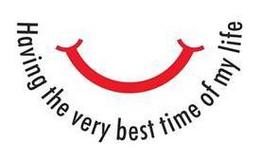 HAVING THE VERY BEST TIME OF MY LIFE trademark