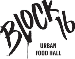 BLOCK 16 URBAN FOOD HALL trademark