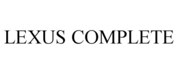 LEXUS COMPLETE trademark