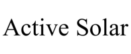 ACTIVE SOLAR trademark