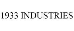 1933 INDUSTRIES trademark