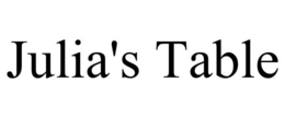 JULIA'S TABLE trademark