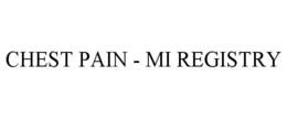 CHEST PAIN - MI REGISTRY trademark