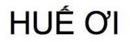 HUE OI trademark