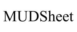 MUDSHEET trademark