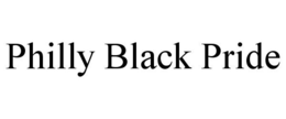 PHILLY BLACK PRIDE trademark