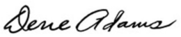 DENE ADAMS trademark