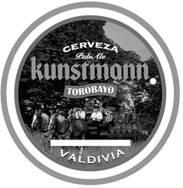 CERVEZA PALE ALE KUNSTMANN TOROBAYO VALDIVIA trademark