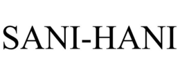 SANI-HANI trademark