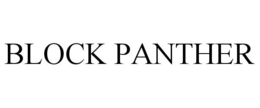 BLOCK PANTHER trademark