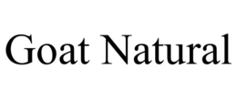 GOAT NATURAL trademark