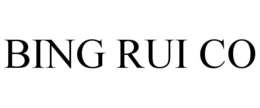 BING RUI CO trademark