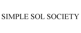 SIMPLE SOL SOCIETY trademark
