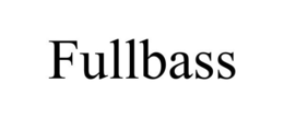 FULLBASS trademark
