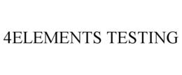 4ELEMENTS TESTING trademark