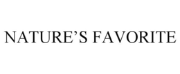 NATURE'S FAVORITE trademark