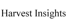 HARVEST INSIGHTS trademark