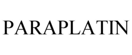 PARAPLATIN trademark