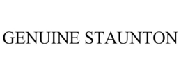 GENUINE STAUNTON trademark