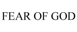 FEAR OF GOD trademark