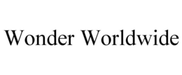 WONDER WORLDWIDE trademark