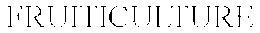 FRUITICULTURE trademark