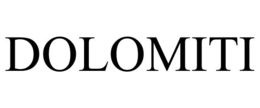 DOLOMITI trademark