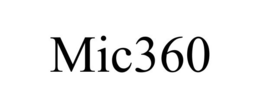 MIC360 trademark