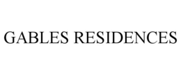 GABLES RESIDENCES trademark