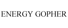 ENERGY GOPHER trademark