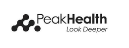 PEAK HEALTH LOOK DEEPER trademark