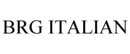 BRG ITALIAN trademark