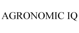 AGRONOMIC IQ trademark