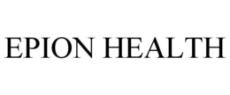 EPION HEALTH trademark