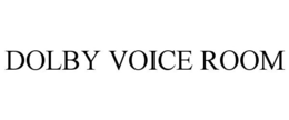 DOLBY VOICE ROOM trademark