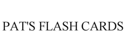 PAT'S FLASH CARDS trademark