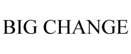 BIG CHANGE trademark