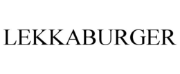 LEKKABURGER trademark