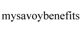 MYSAVOYBENEFITS trademark