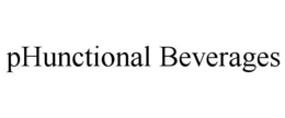 PHUNCTIONAL BEVERAGES trademark