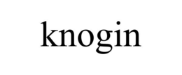 KNOGIN trademark