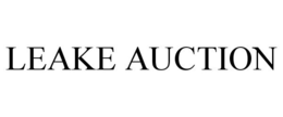 LEAKE AUCTION trademark