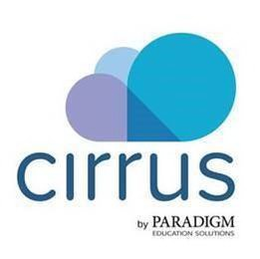 CIRRUS BY PARADIGM EDUCATION SOLUTIONS trademark