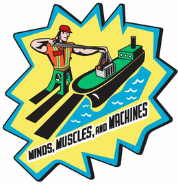 MINDS, MUSCLES, AND MACHINES trademark