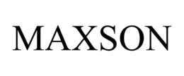 MAXSON trademark
