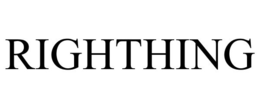 RIGHTHING trademark