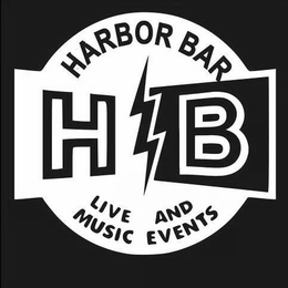 HB HARBOR BAR LIVE MUSIC AND EVENTS trademark