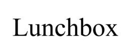 LUNCHBOX trademark